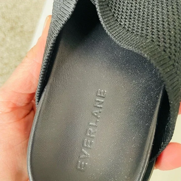 Everlane The ReKnit Form Crossover Sandal in Black - Picture 5 of 10